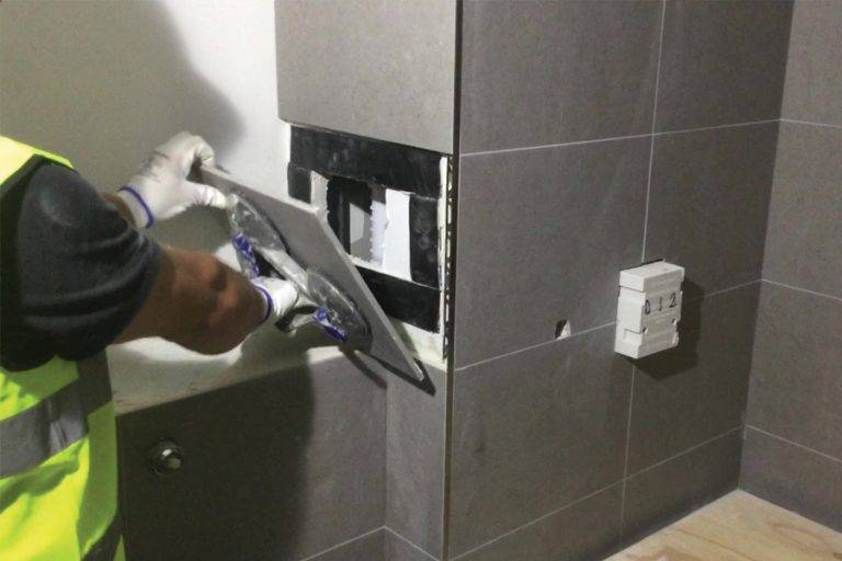 Create invisible tile access panels the Ezy way TSJ