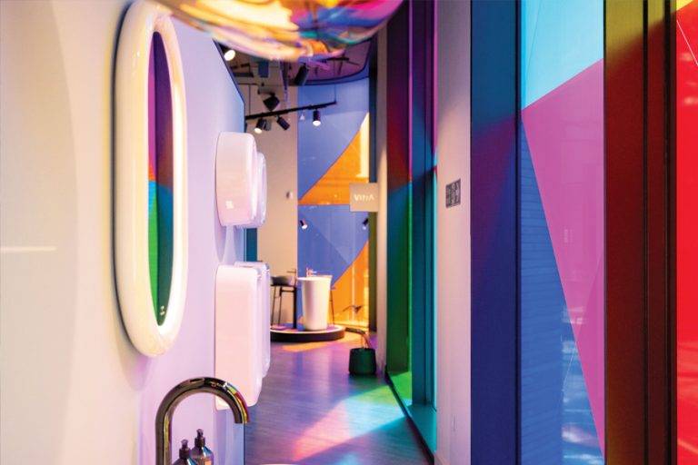 VitrA celebrates London Design Festival with colour and light installation
