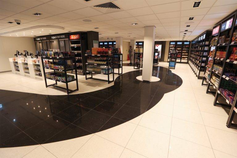 Mapei systems level & fix at Teesside’s new ‘World Duty Free’