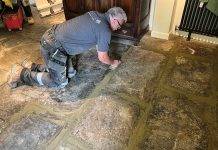 Renovation for Blue Lias limestone