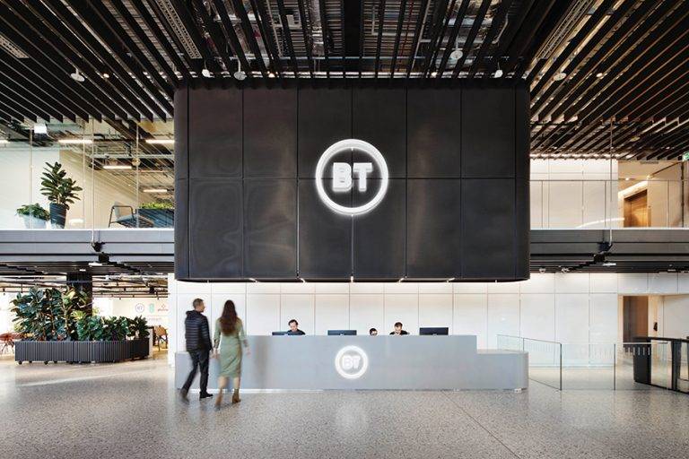 Mapei connects surfacesat BT’s global headquarters