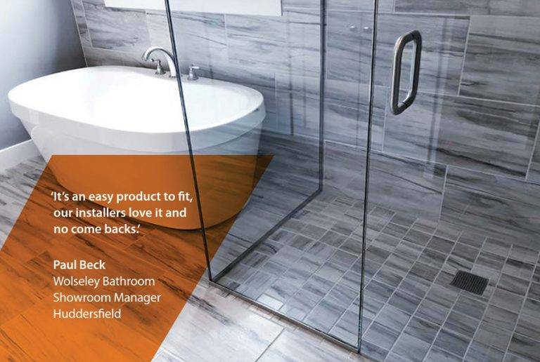 STS wetroom trays: “revolutionising the modern bathroom experience”