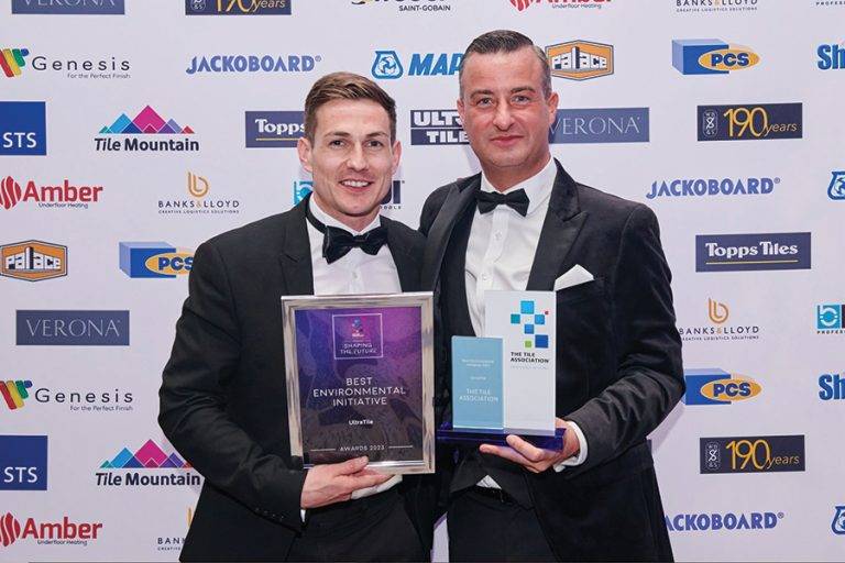 UltraTile “on top of the world” after two big wins at TTA Awards