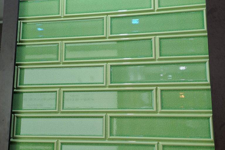 Green tiles a top search in bathroom trends