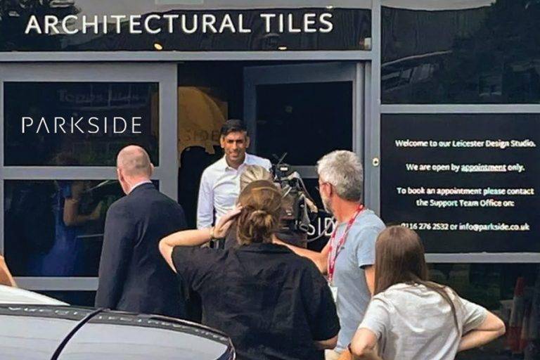 Prime Minister Rishi Sunak interviewed at Parkside Studio