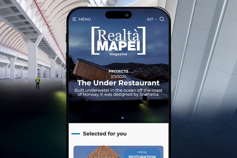 Realtà Mapei magazine is going digital