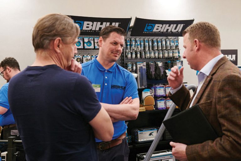 Exhibit at The Tiling Show