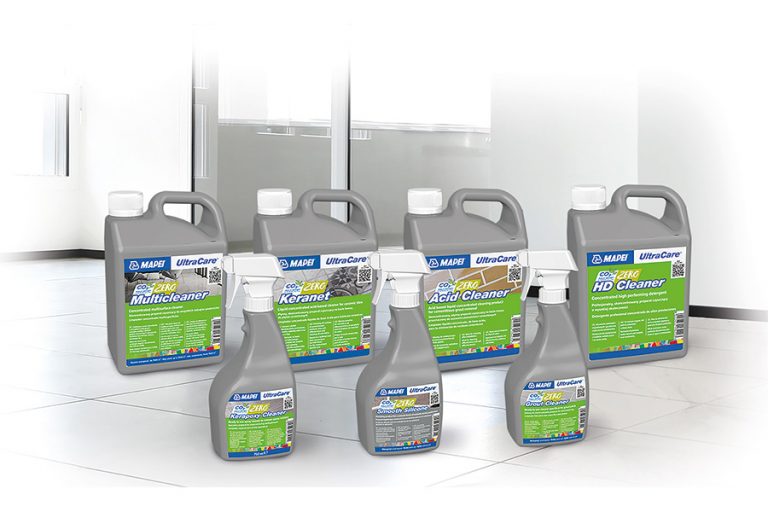 UltraCare products join Mapei Zero Line
