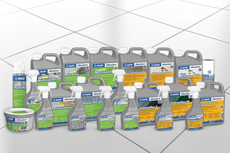 Tile care with Mapei UltraCare range