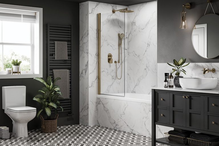 Cost-effective and easy to install shower and bathroom wall panels