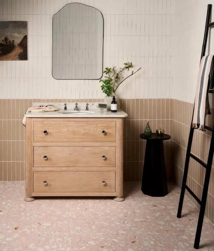 Top terrazzo tile collections for the bathroom for 2025 | TSJ
