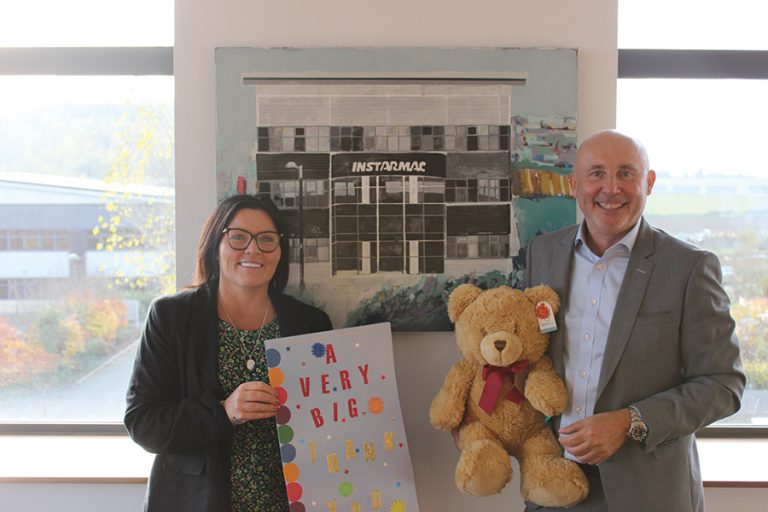 Instarmac Group donates £25,000 to cancer charity