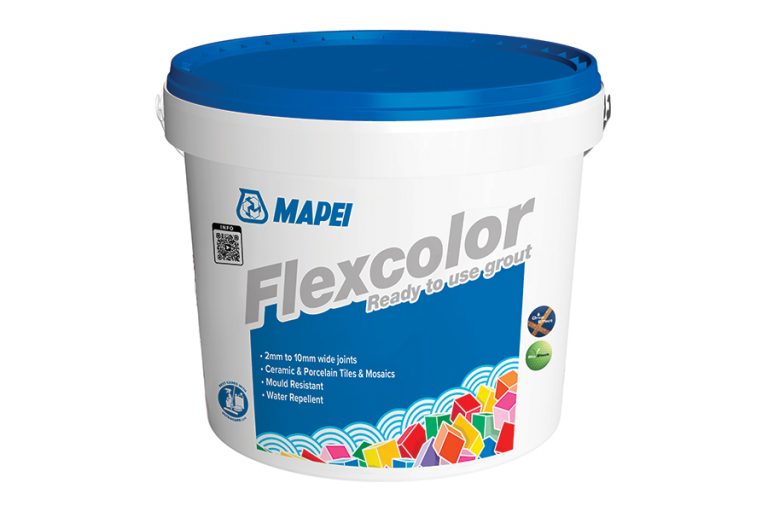 Mapei Flexcolor acrylic resin grout now made in the UK