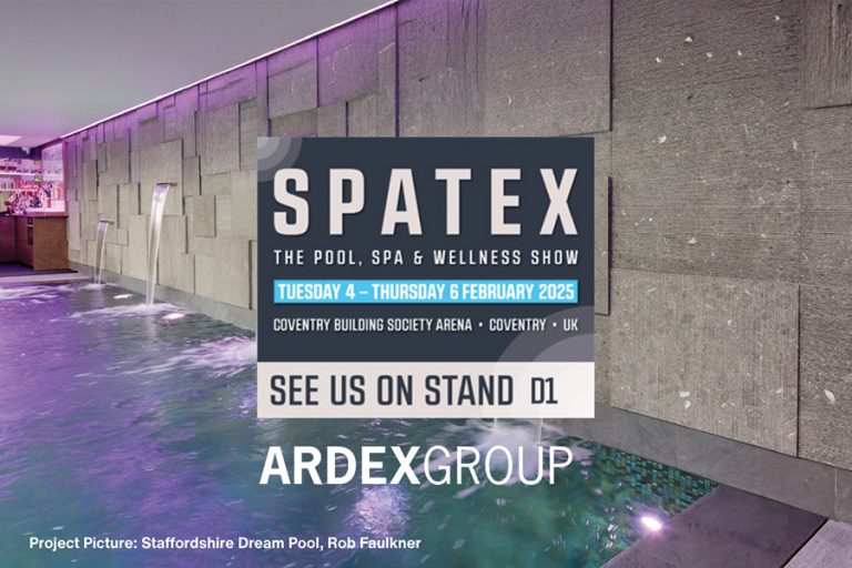 ARDEX returns to SPATEX 2025 pool and wet leisure exhibition
