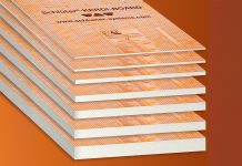 KERDI-BOARD offers “versatile, lightweight and waterproof” option