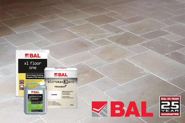 Installing natural stone tiles – then look no further than BAL