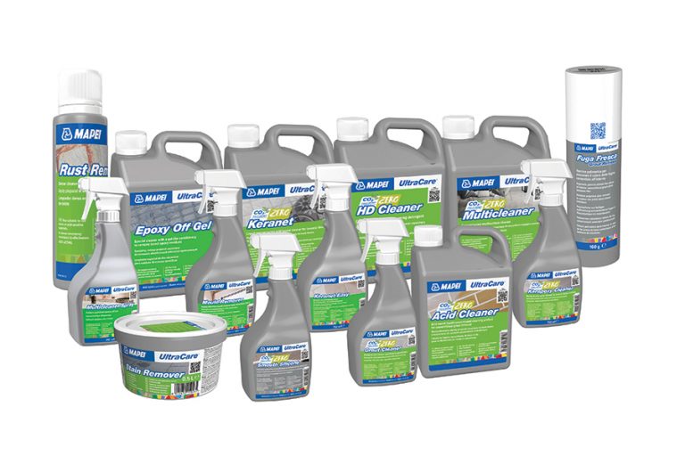 Mapei UltraCare suitable for stone tiles