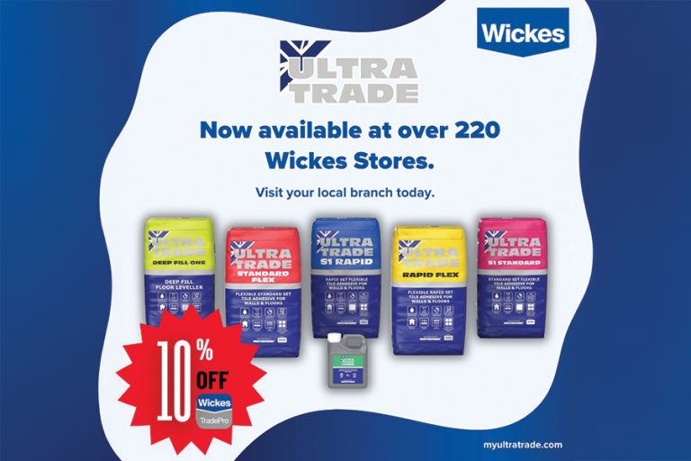 UltraTrade is here. Discover it at your local Wickes store.
