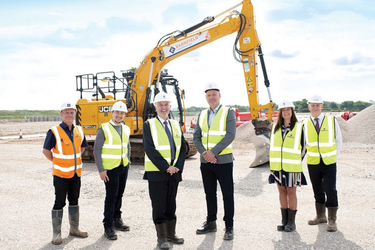 Kerakoll UK and Barnfield Construction sign contract to build new plant
