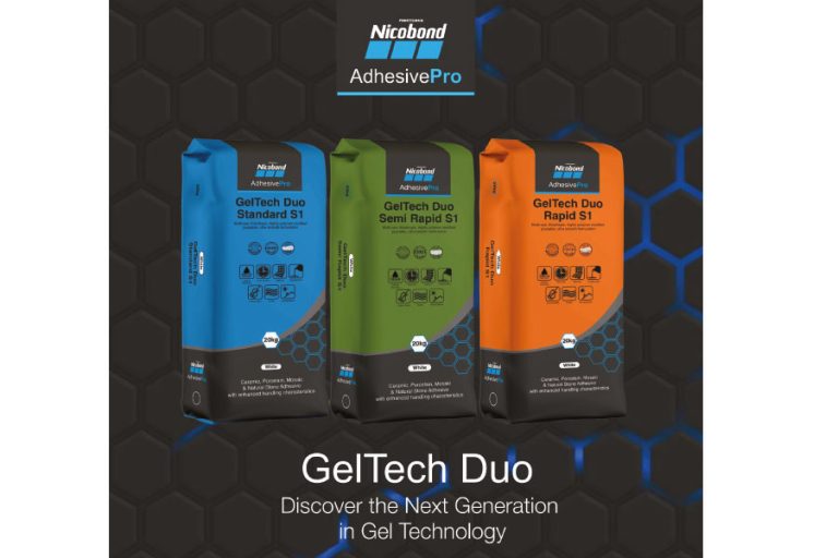 Nicobond’s new GelTech Formulation: a game changer within the tiling industry
