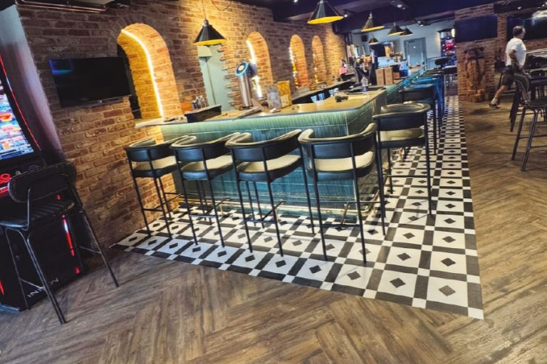 Design on tap: UltraTile transforms The Bear Pub