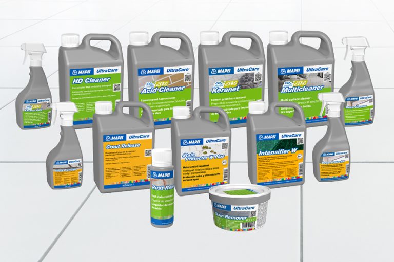 Every stage covered with Mapei UltraCare