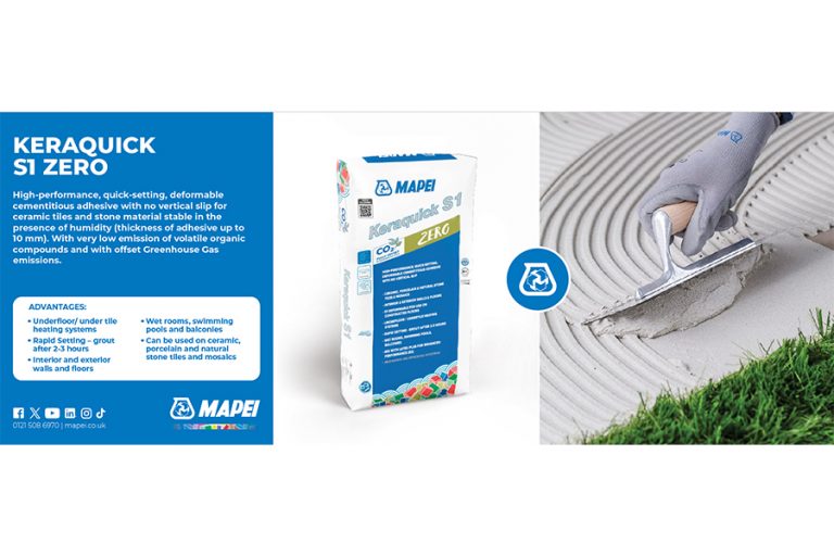 Mapei elevates retail experience, from entrance to aisles
