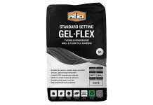 GEL-FLEX from Palace Chemicals is”the ideal tile adhesive to use with underfloor heating systems”